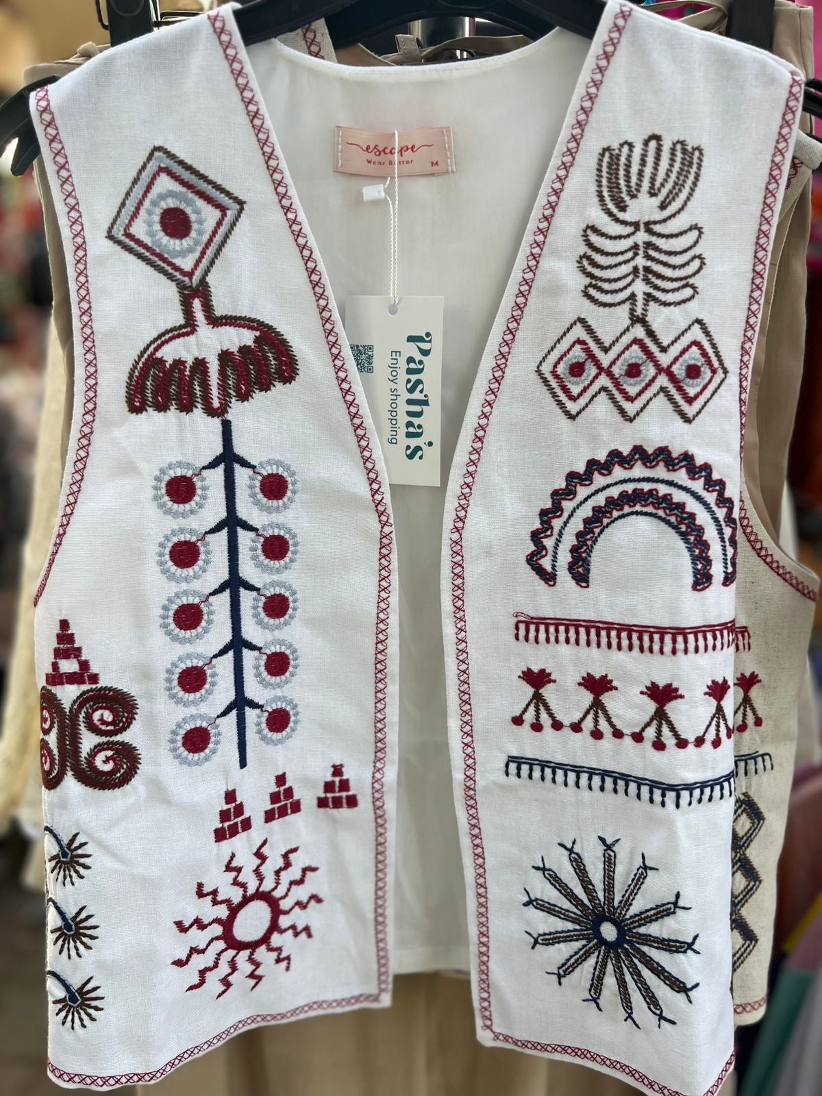 Embroidered Vest