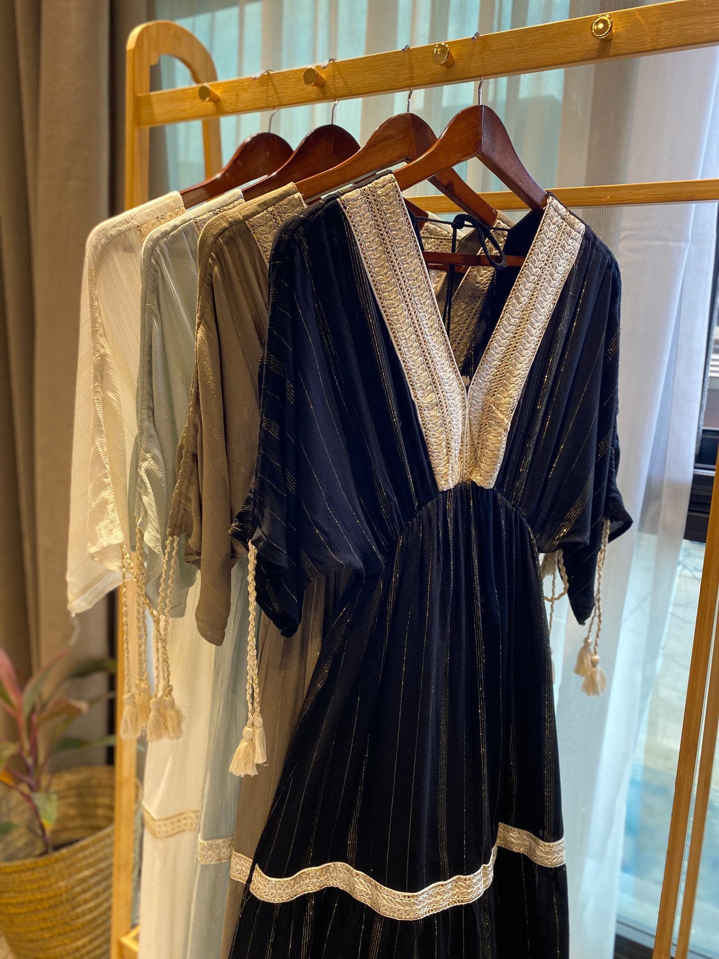 Whispering gold dress