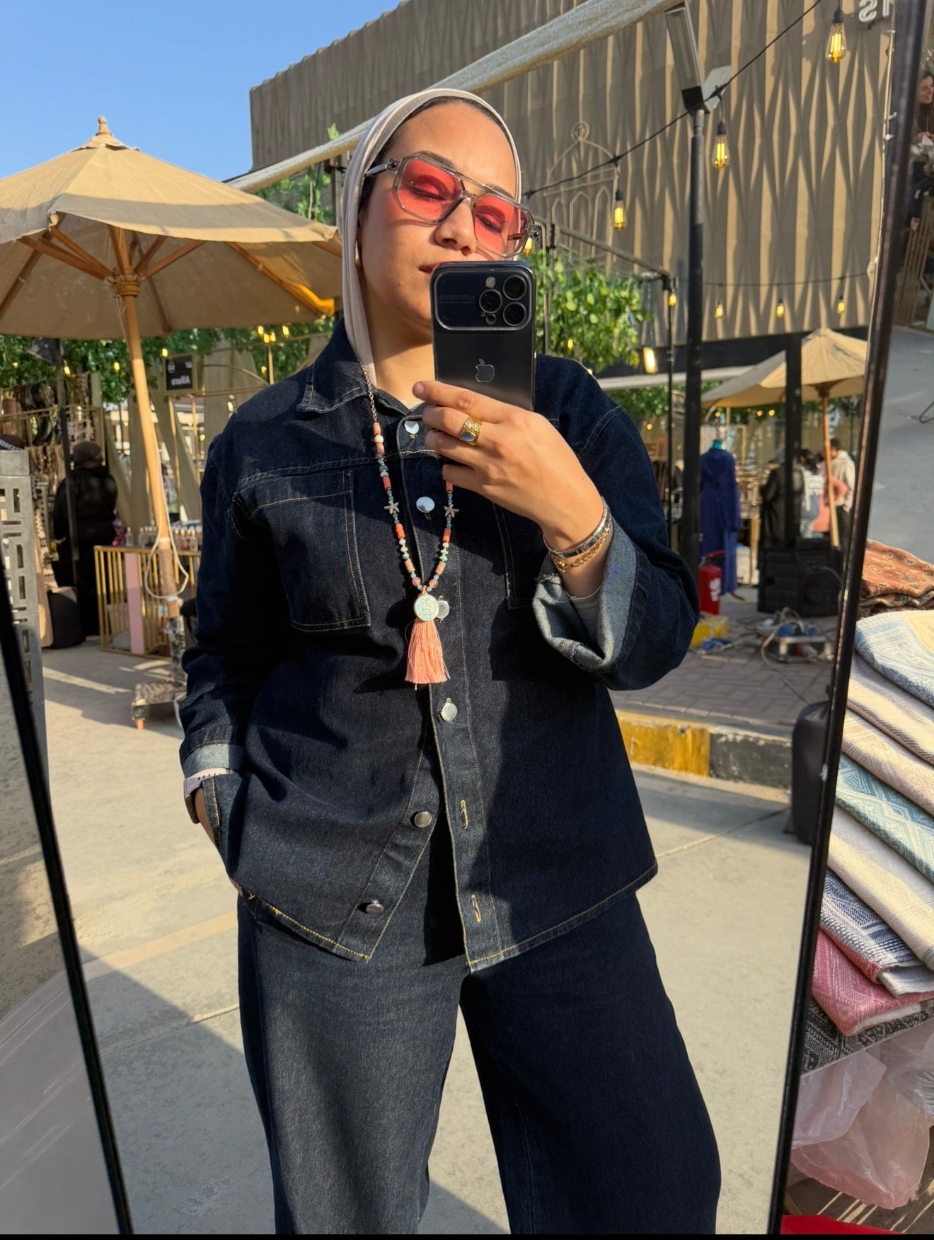 Post Woman Denim Set