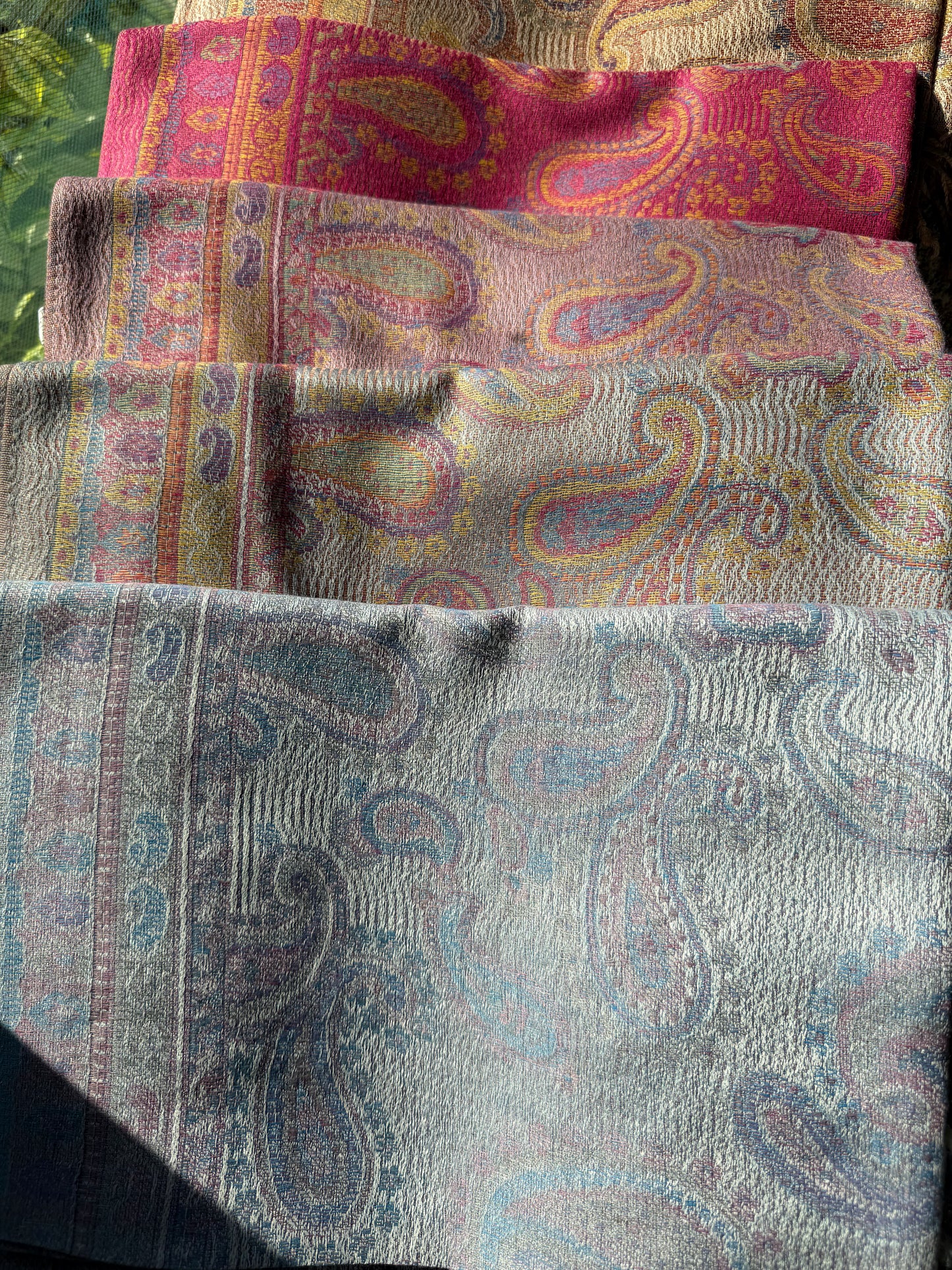 Indian Teardrop Pashmina Scarf