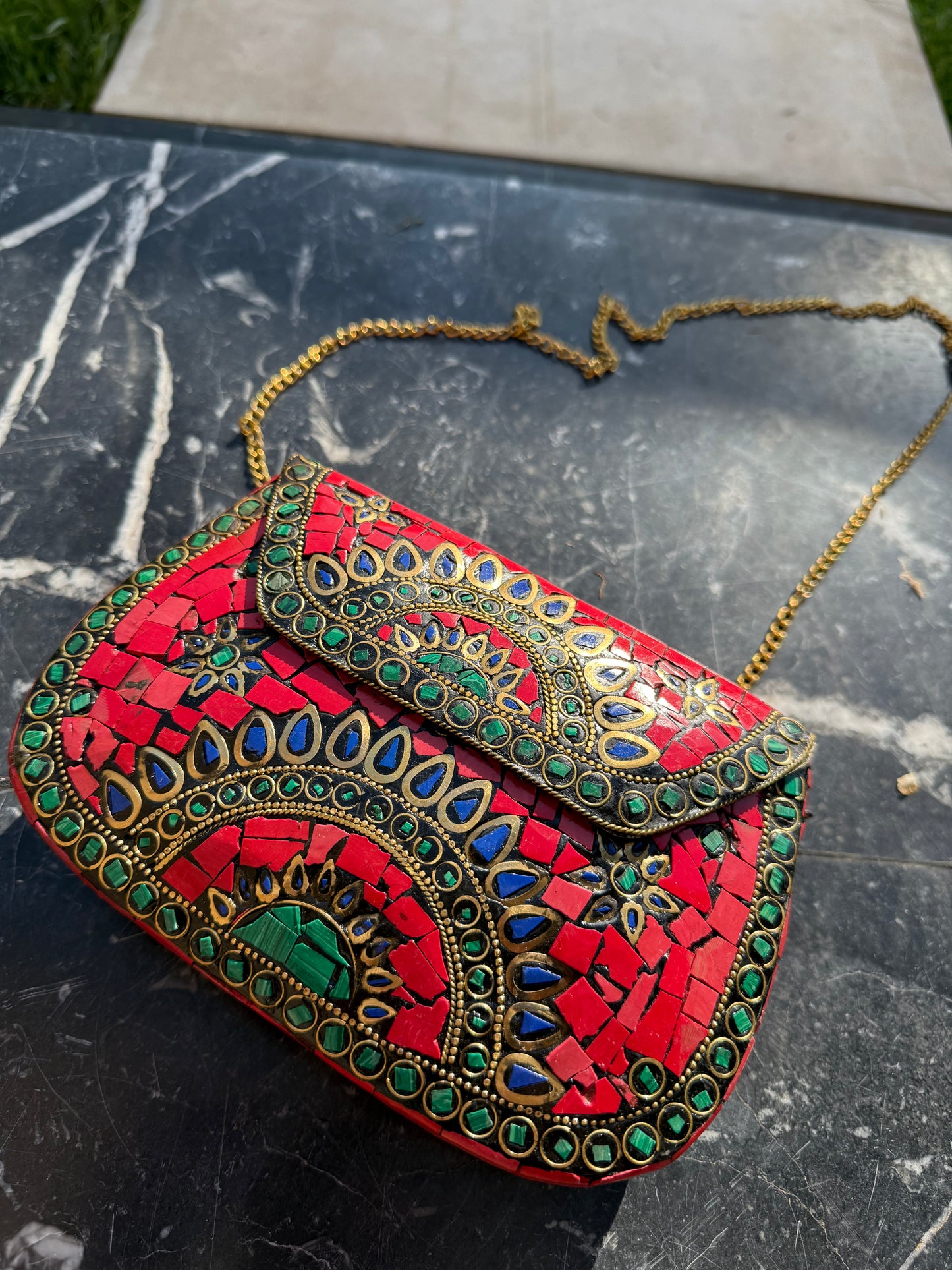 Natural Stones Indian Bag