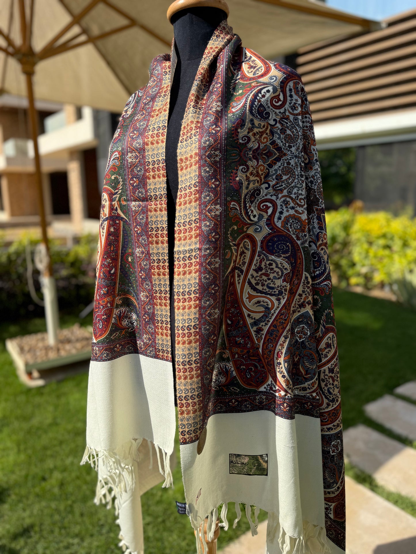 Rihanna Indian Large Cashmer Shawl