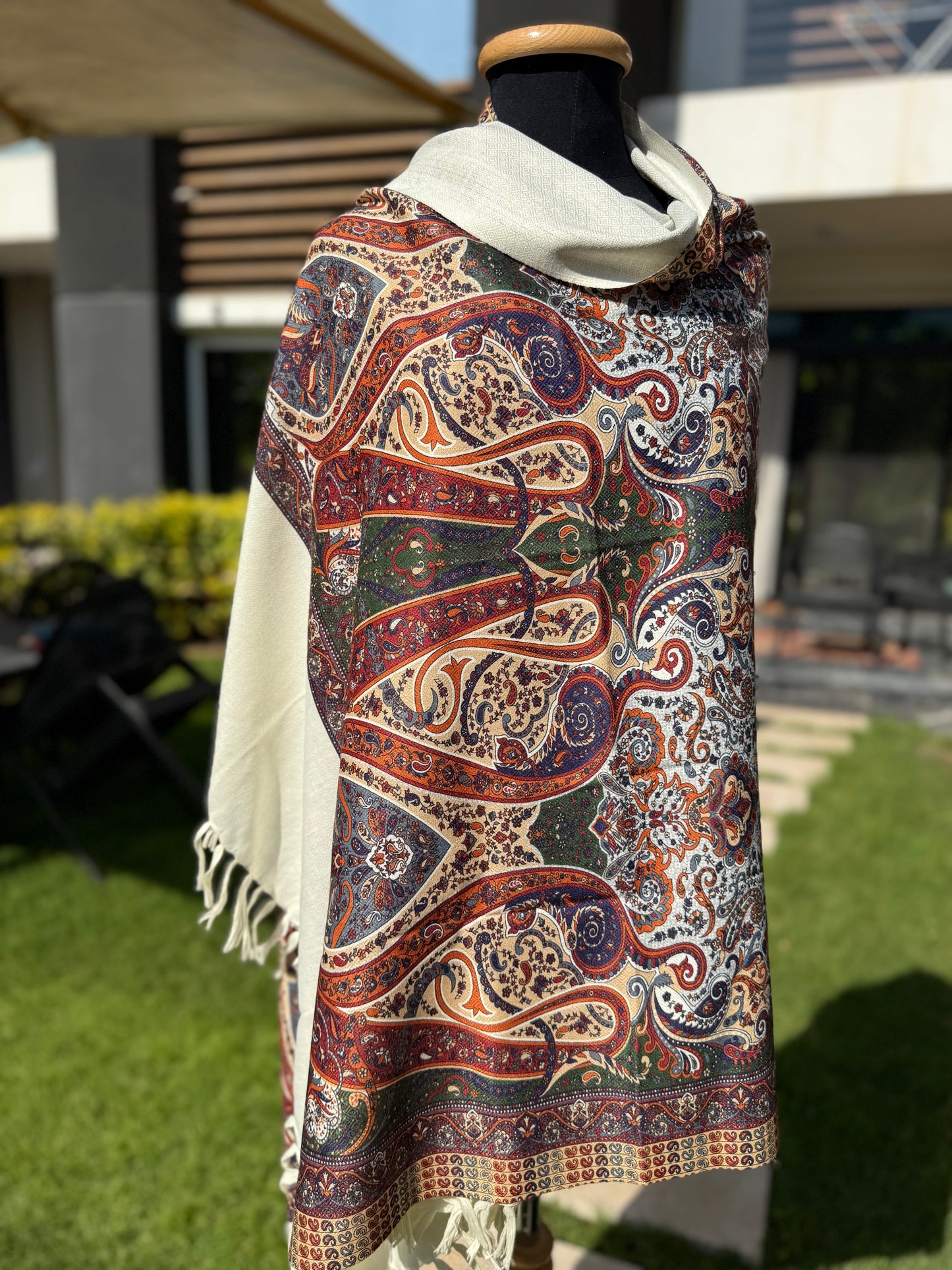 Rihanna Indian Large Cashmer Shawl