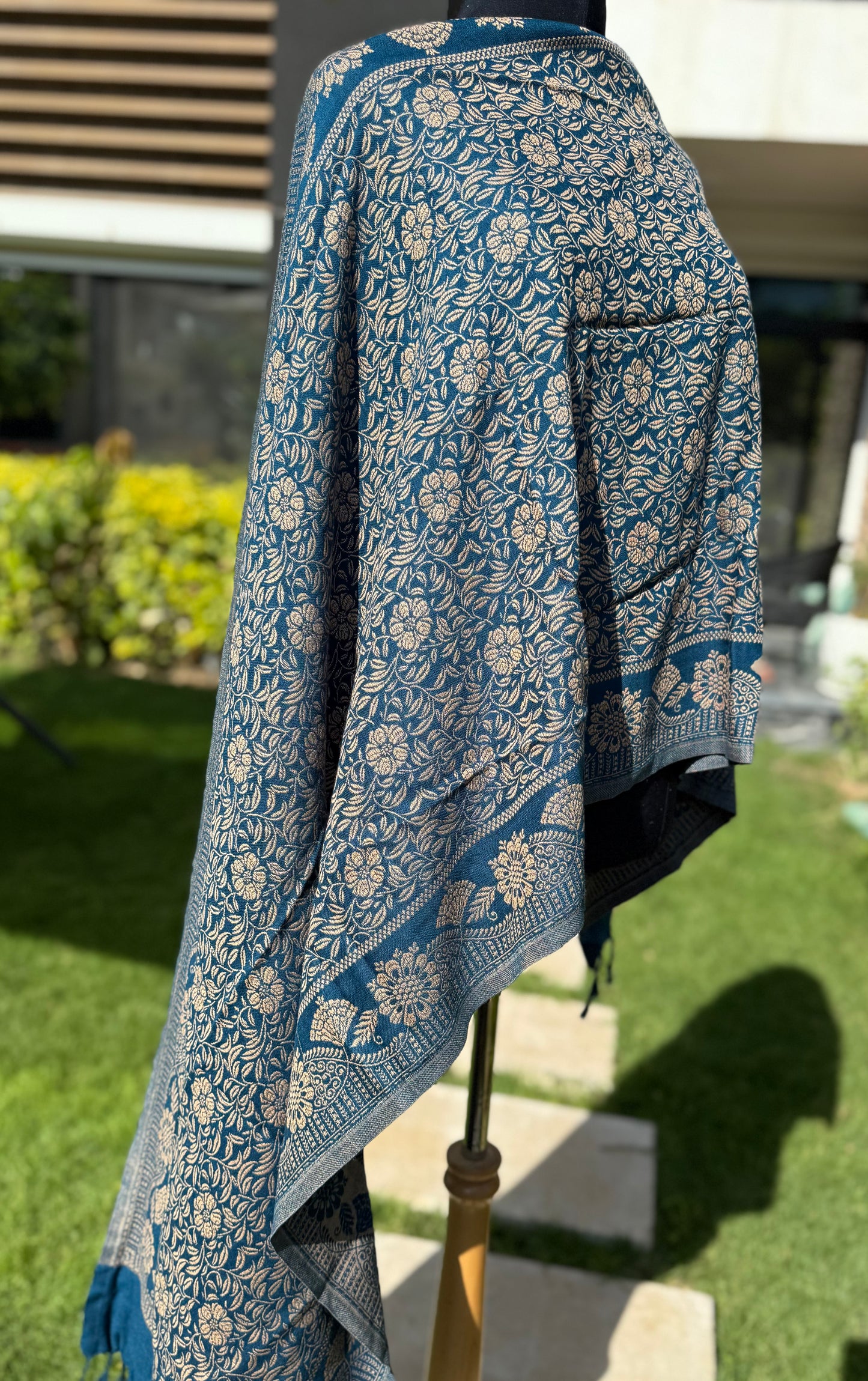 Flori Indian Large Shawl