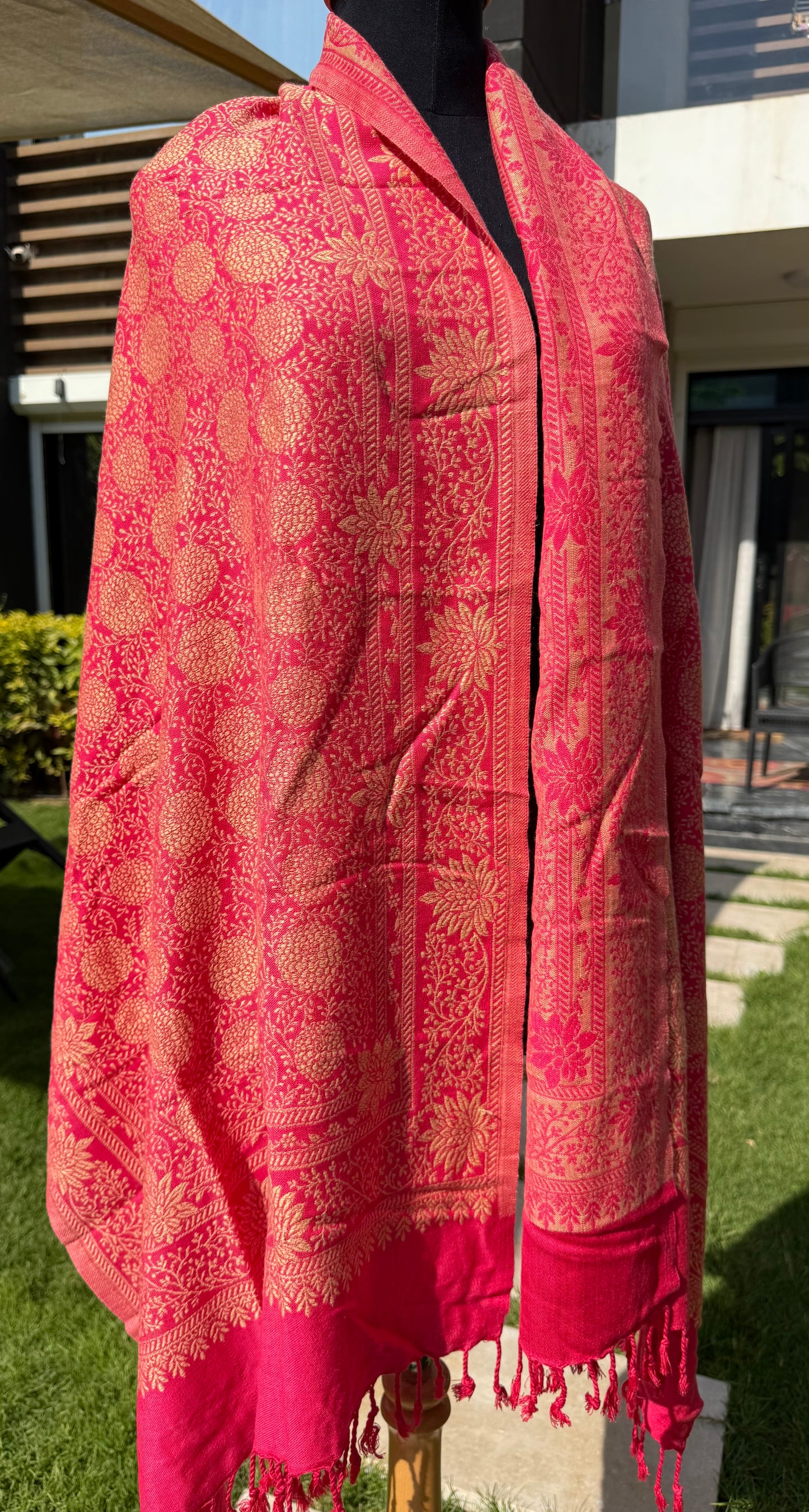 Flori Indian Large Shawl