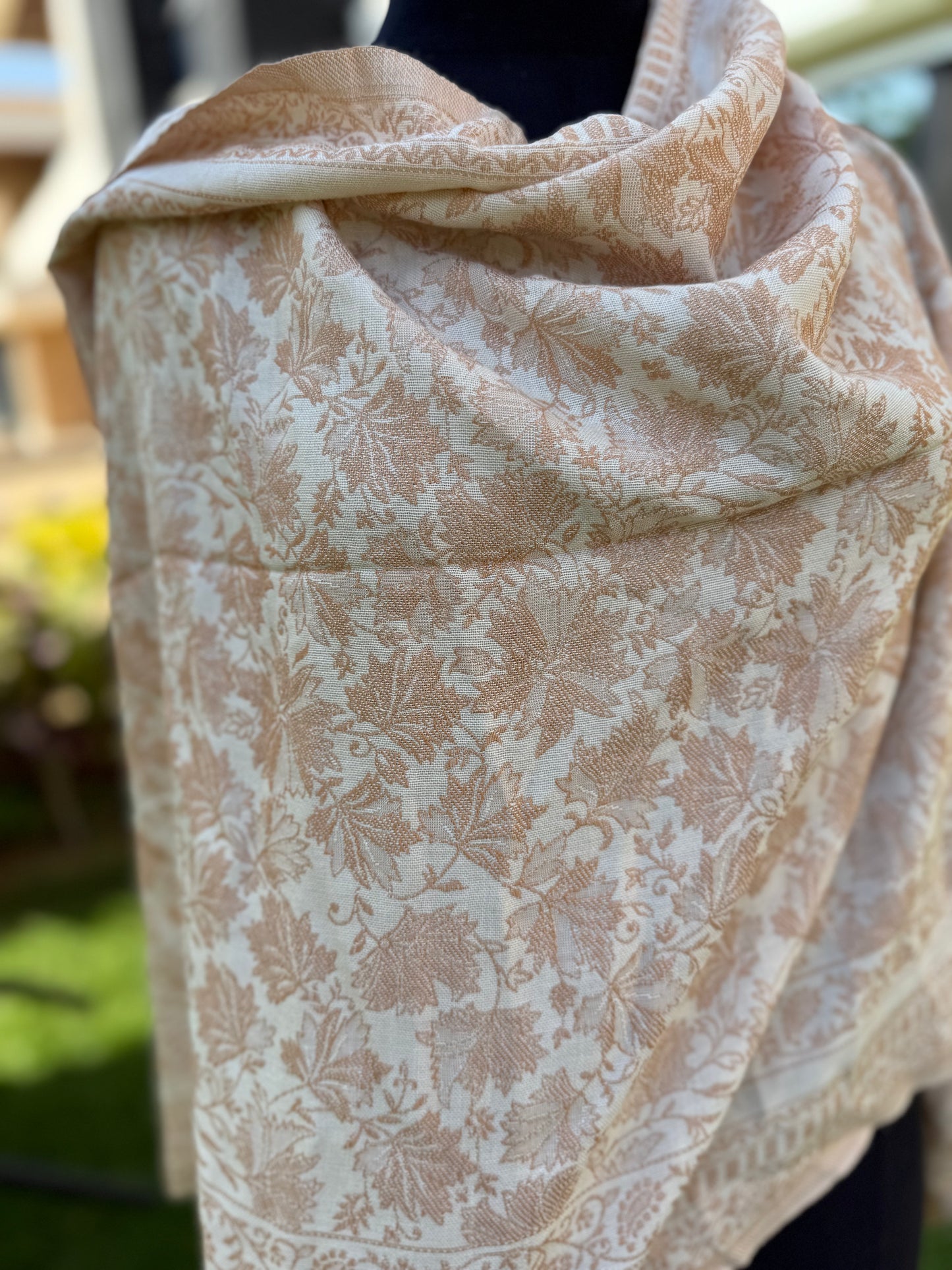 Flori Indian Large Shawl