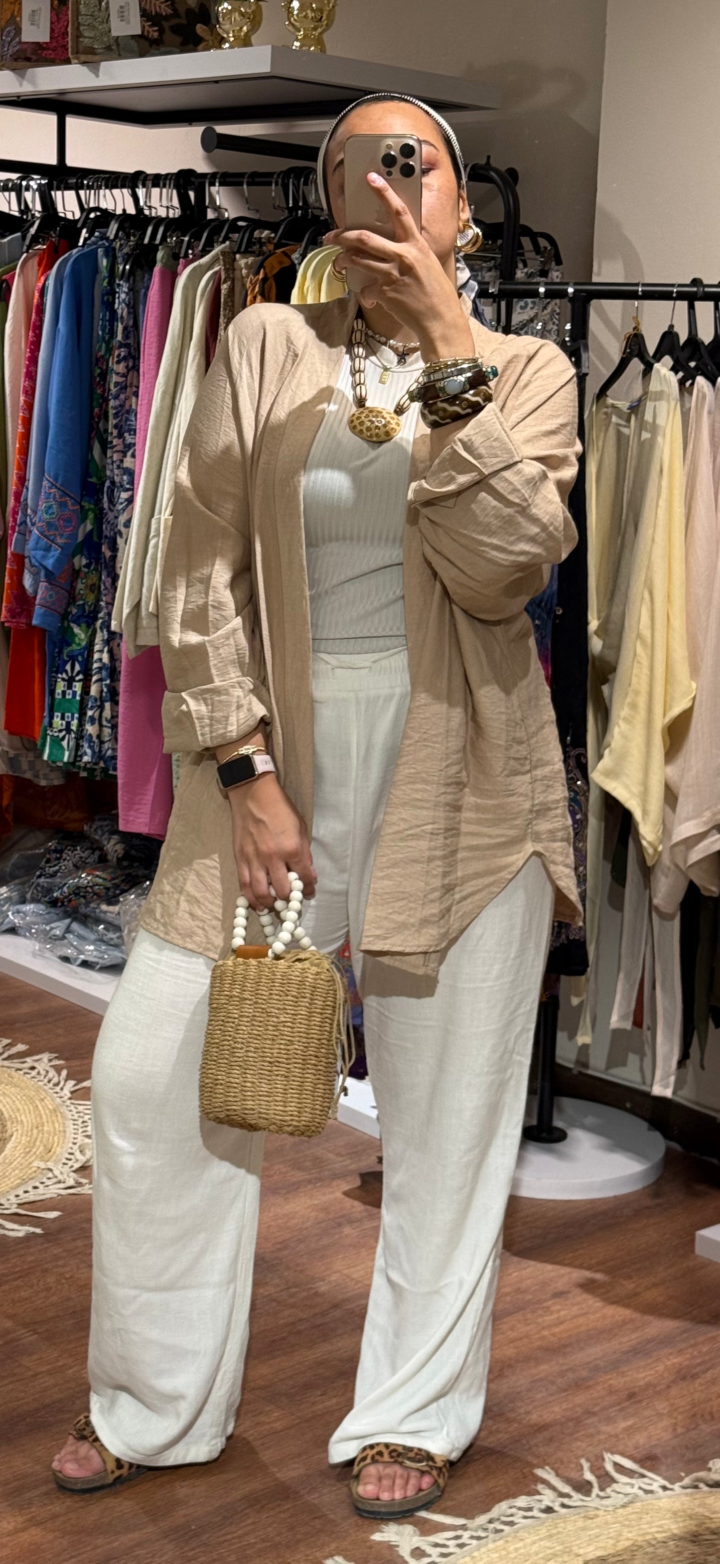 Linen Cardigan