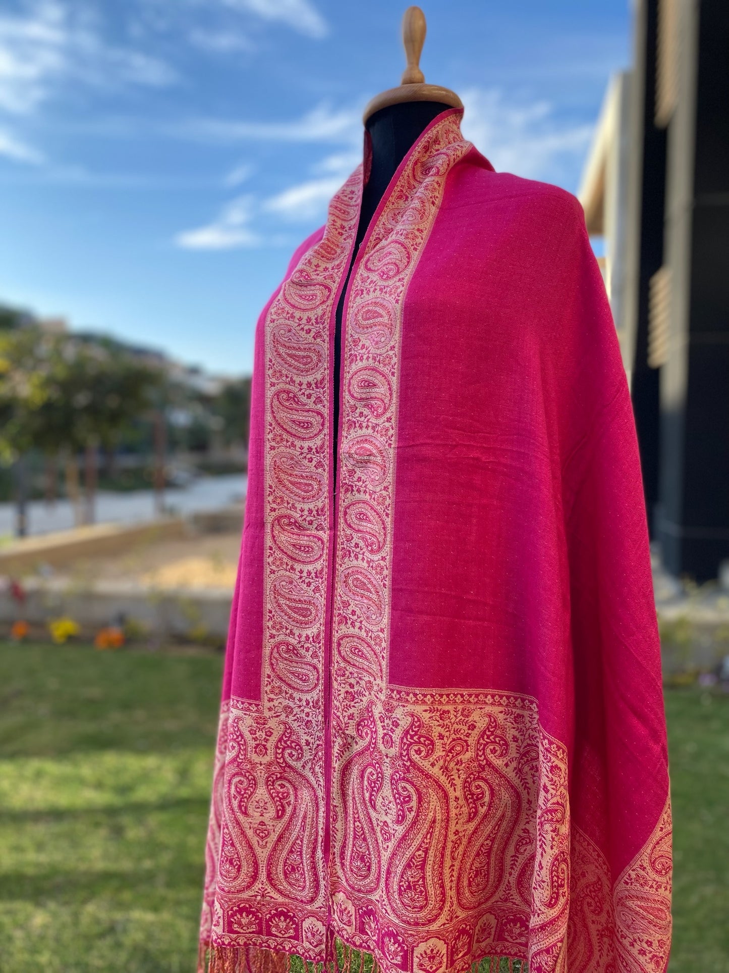 Indian Design 210*70 Pashmina Scarf
