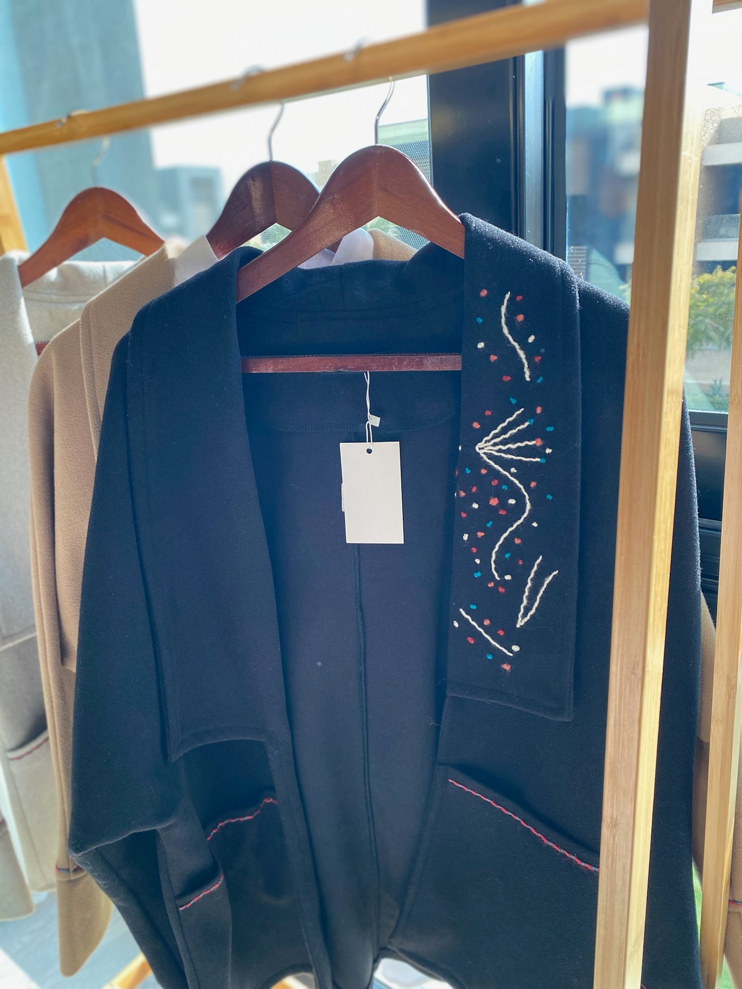 Embroidery Wool Jacket