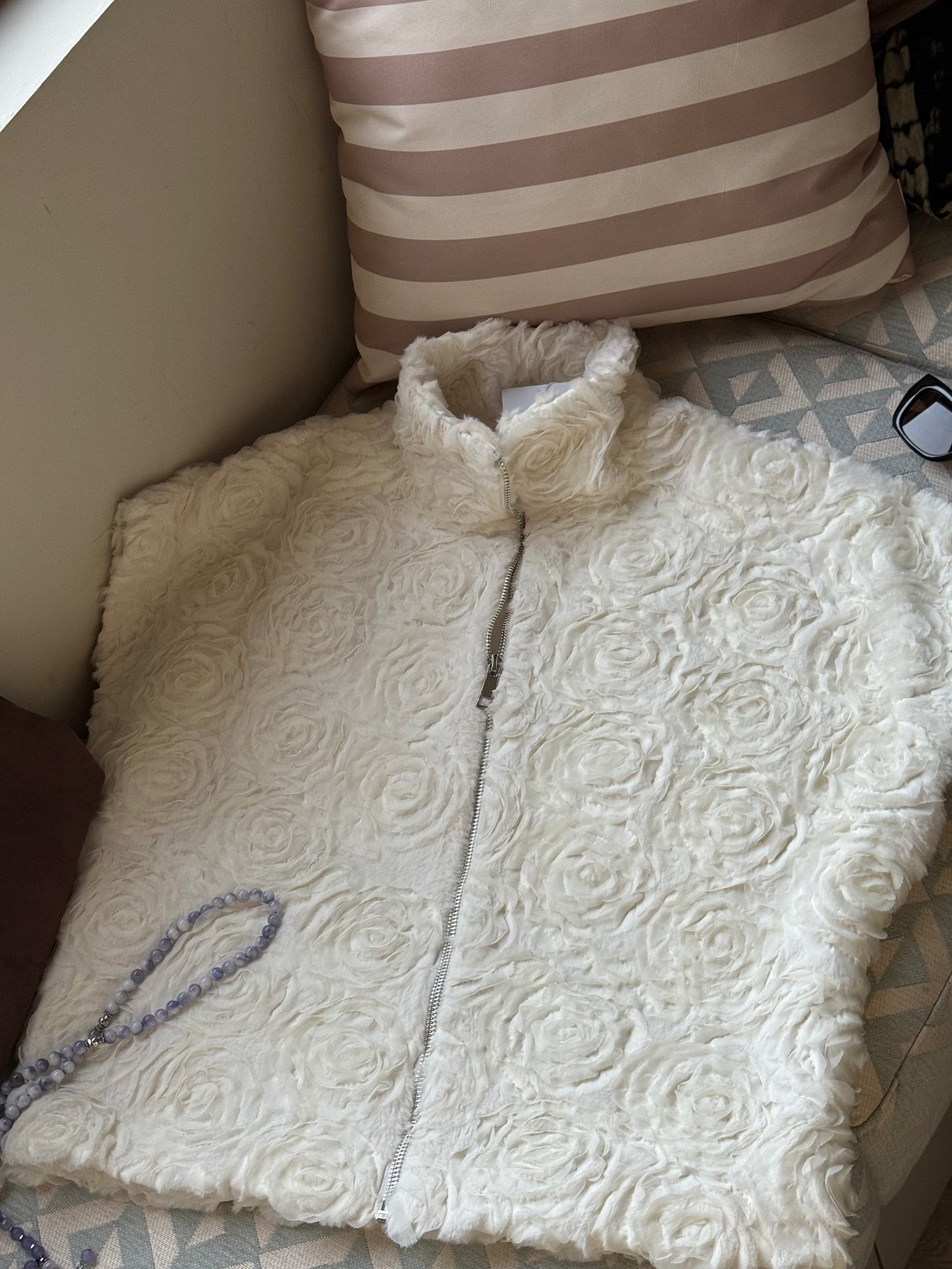 Flori Fur Gilet