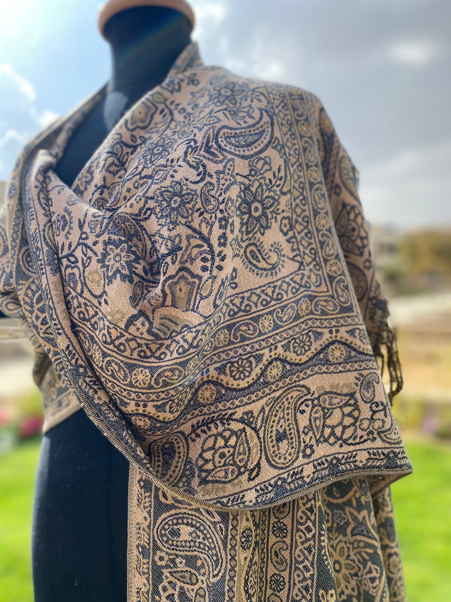 Teardrop Pashmina Scarf