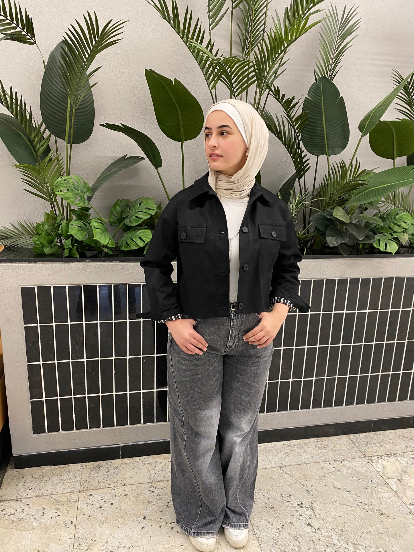 The Vibe Cropped Jacket