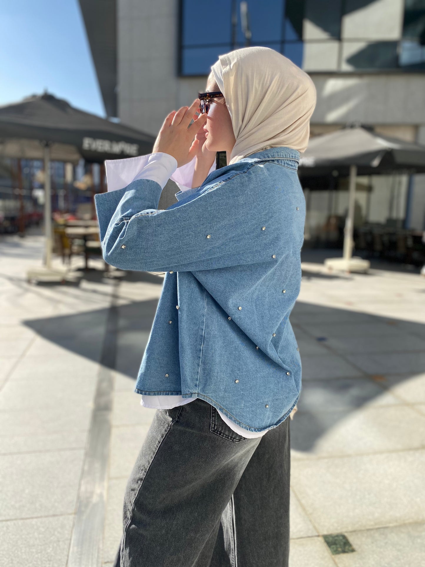 Diamond Denim Jacket