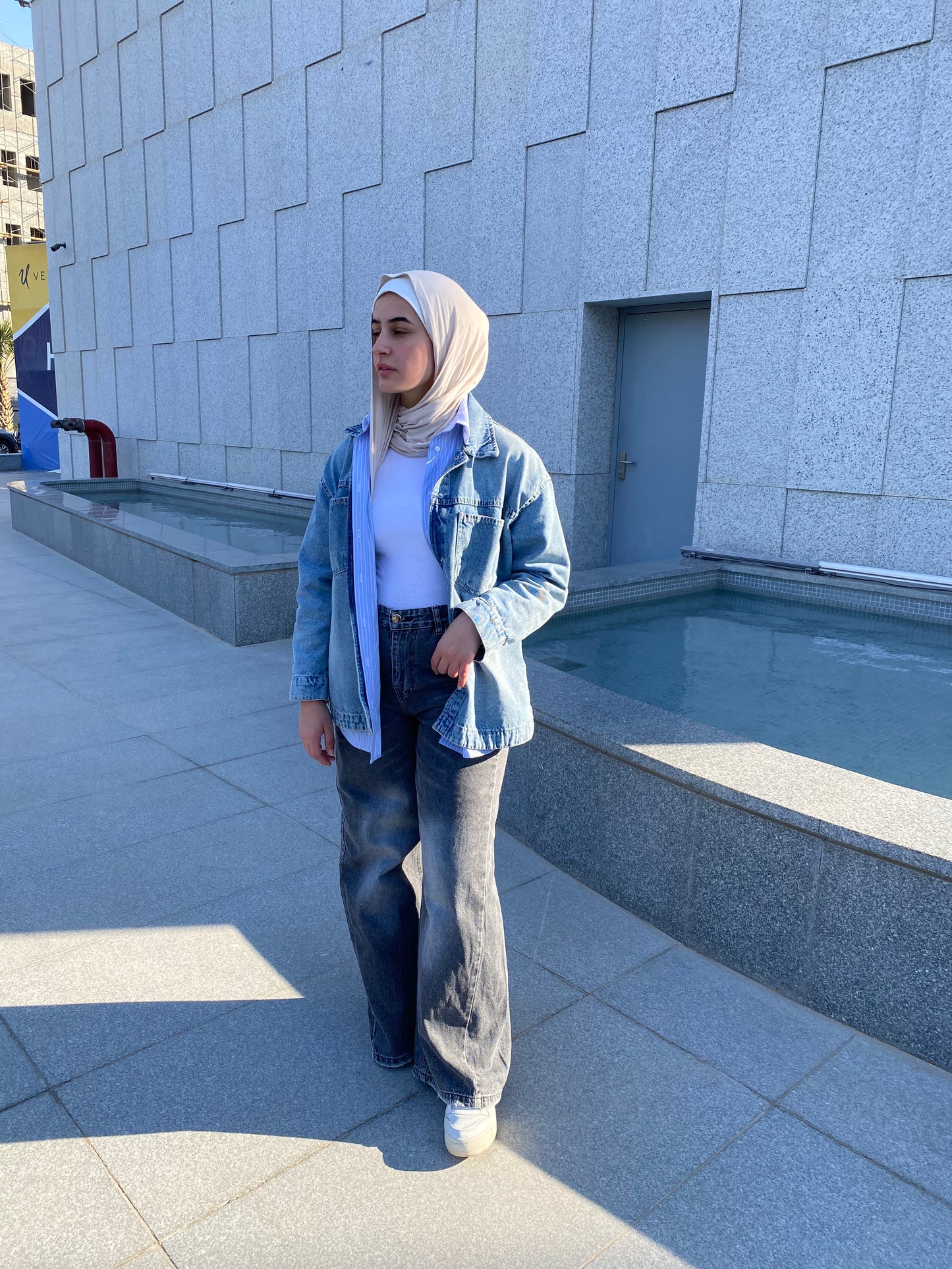 Oversized Denim Chemise
