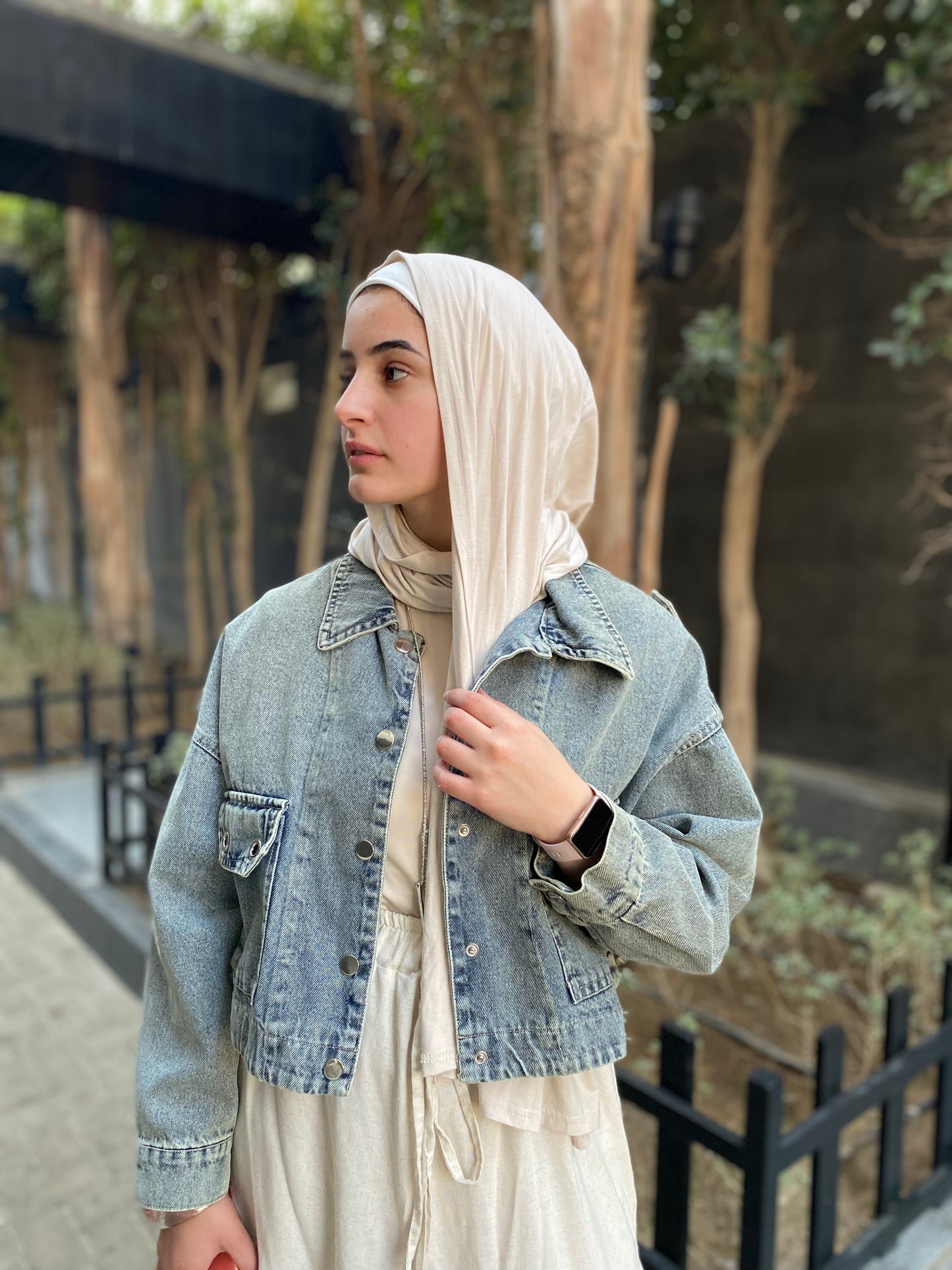 Denim Oversized Jacket