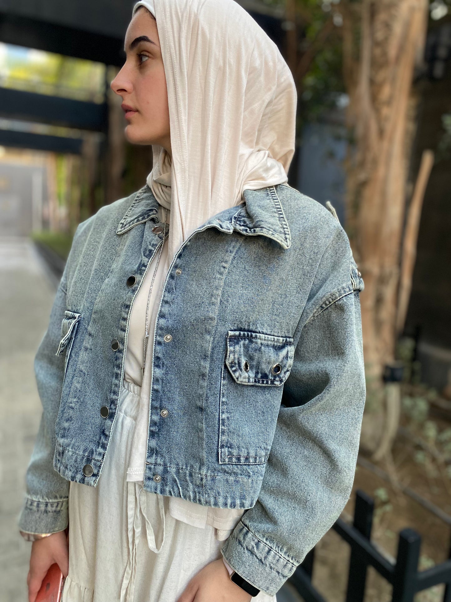 Denim Oversized Jacket
