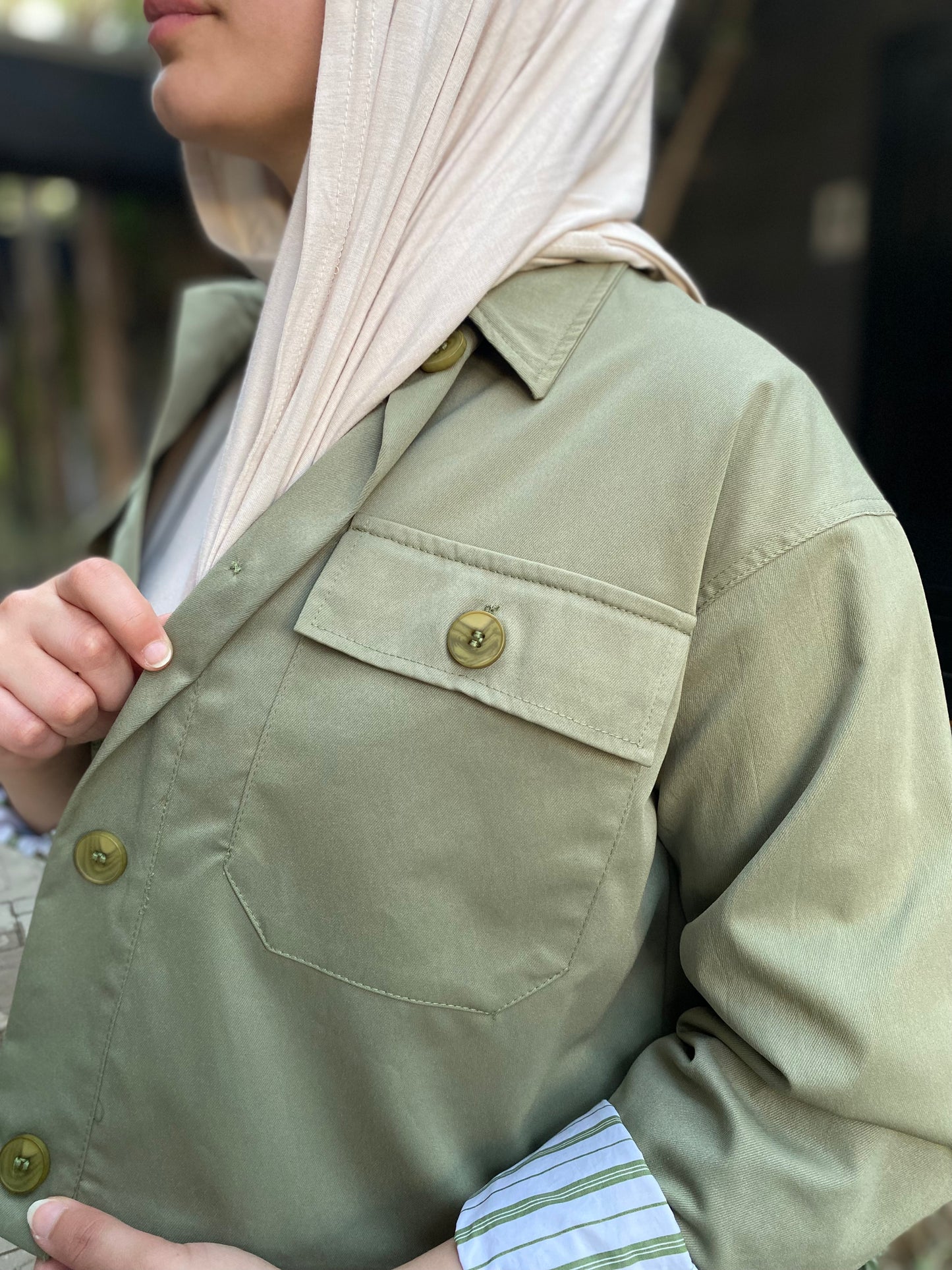The Vibe Cropped Jacket