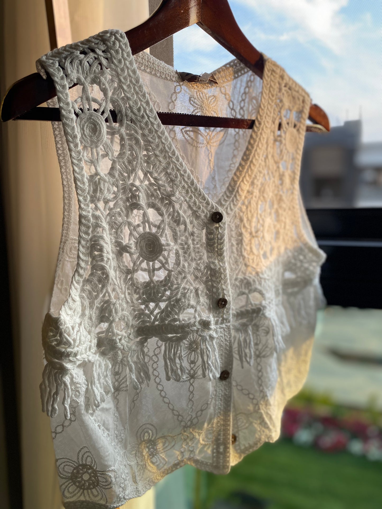 Embroidered Cut Blouse