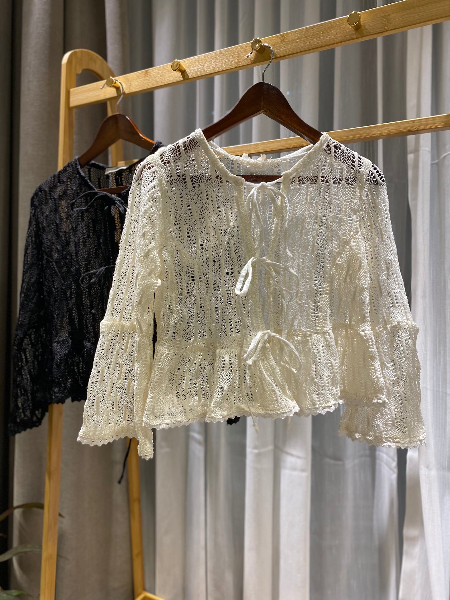 Love Bows Knit Blouse