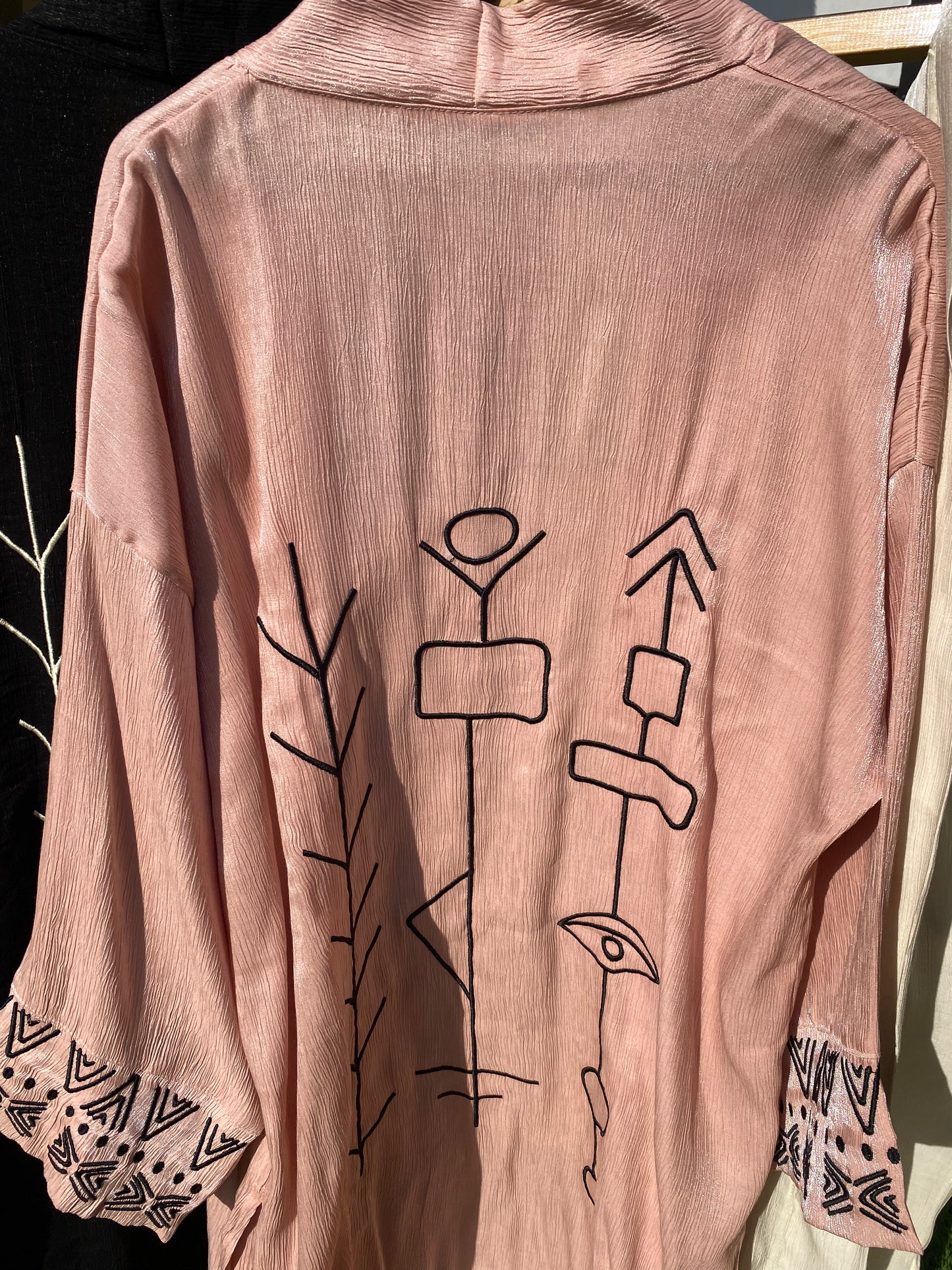 Soft Organza Long Cardigan