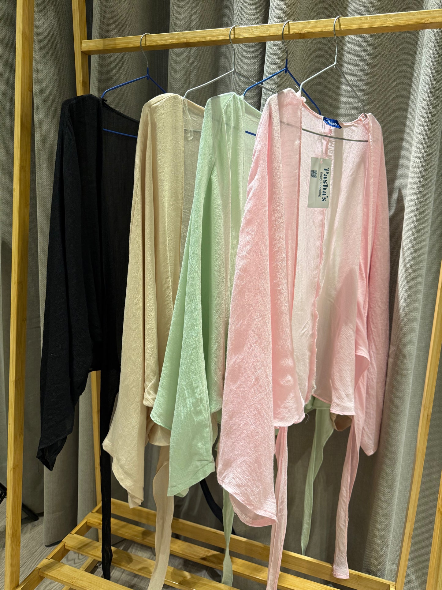 Flowy Wrap Blouse