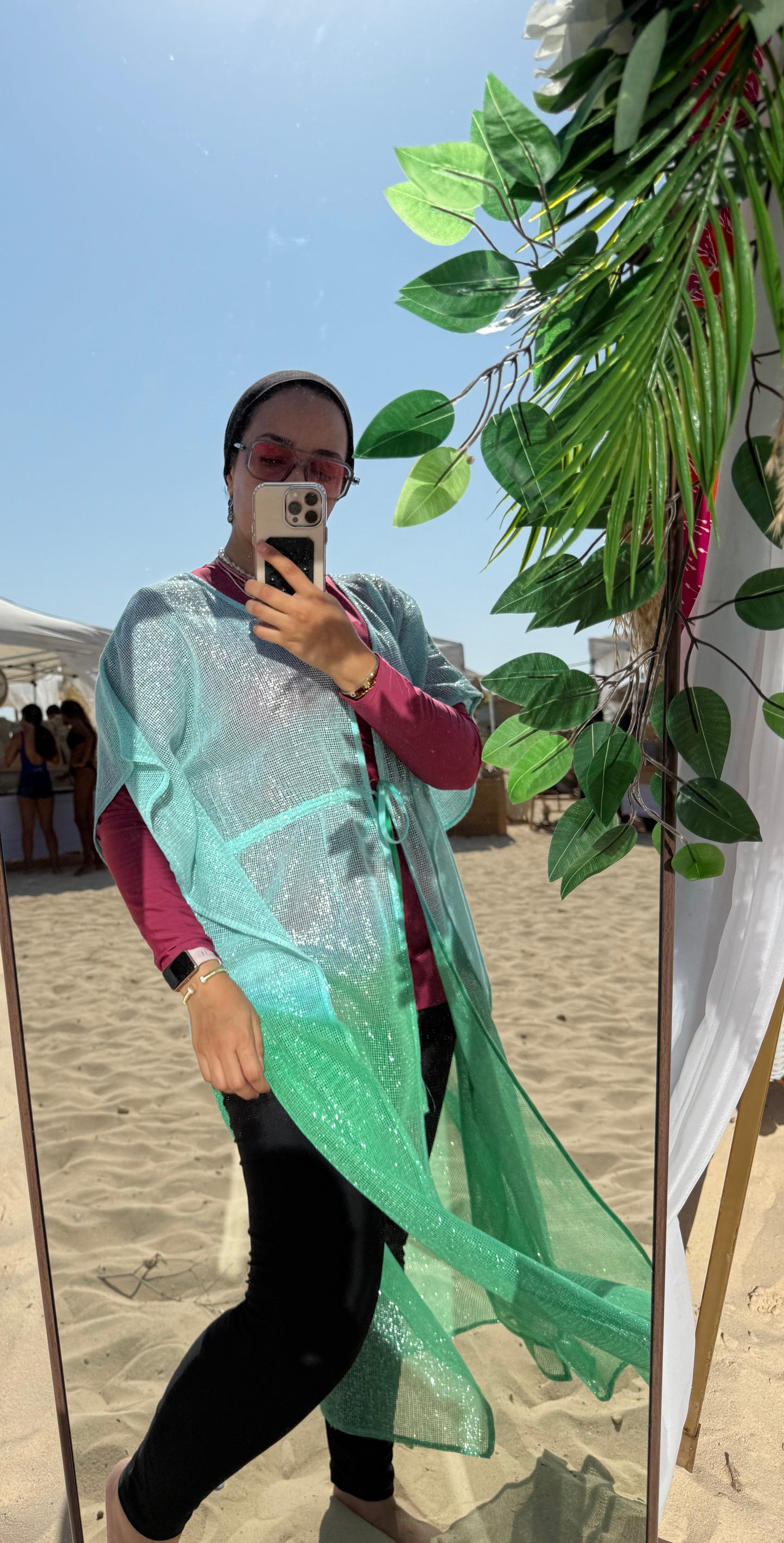 Ombre Net Coverup