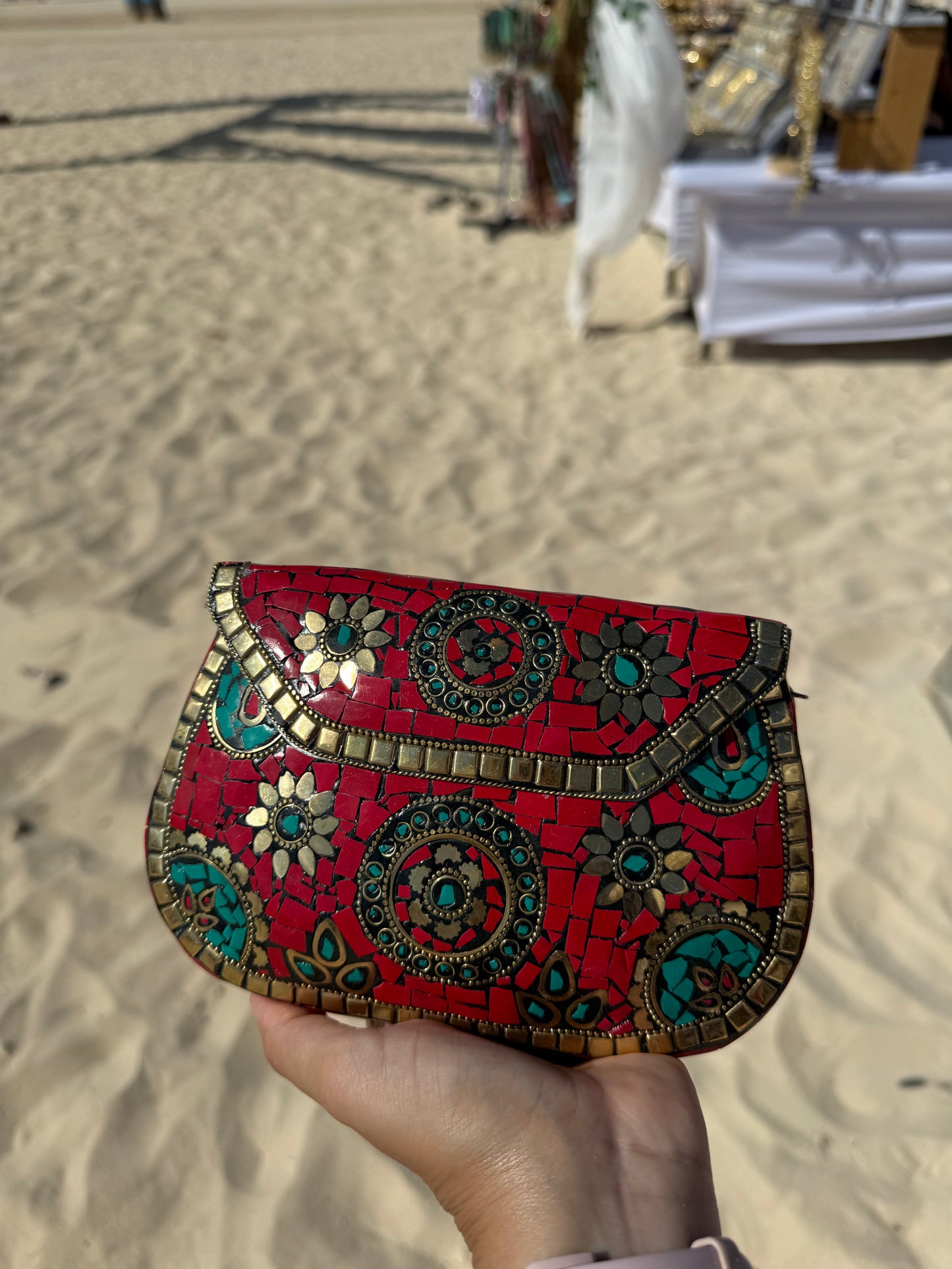 Natural Stones Indian Bag