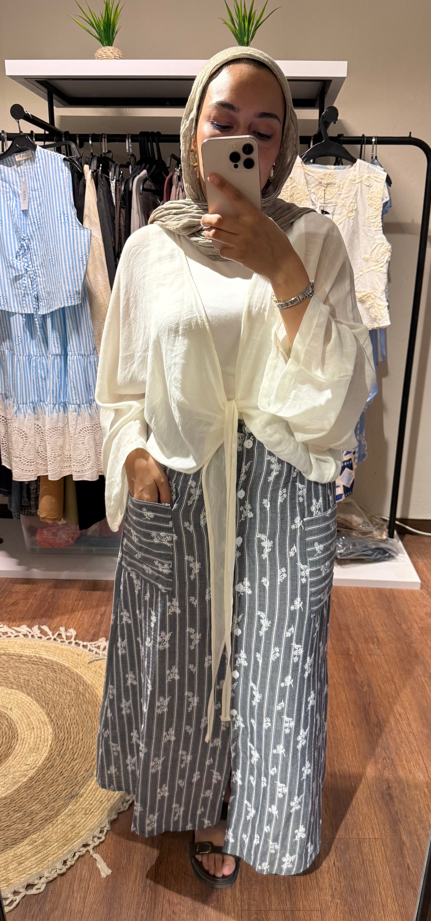 Floral skirt
