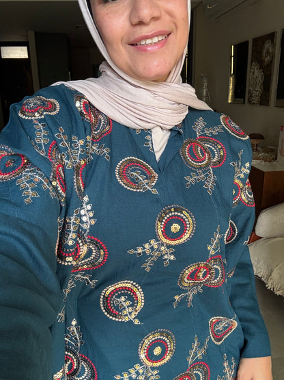 Embroidered Abaya