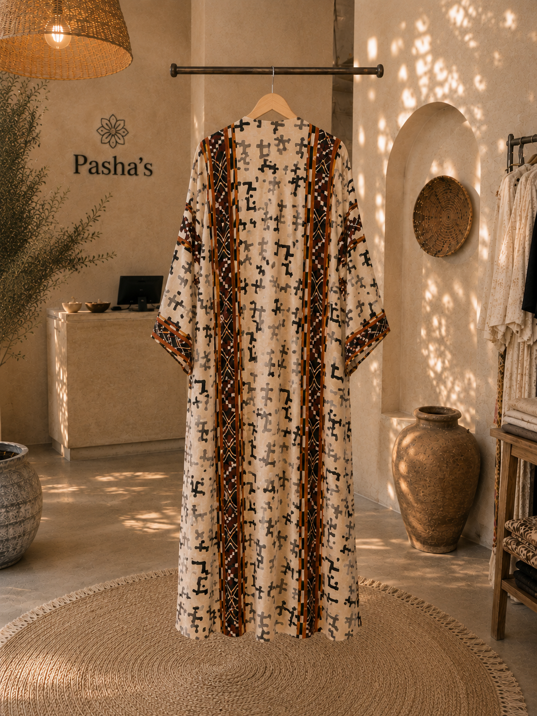 Long Viscose Cardigan