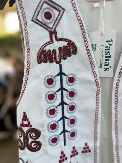 Embroidered Vest