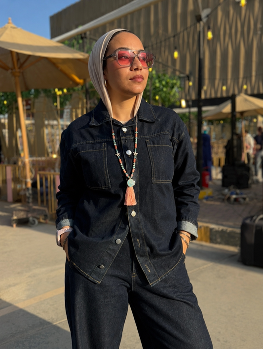 Post Woman Denim Set