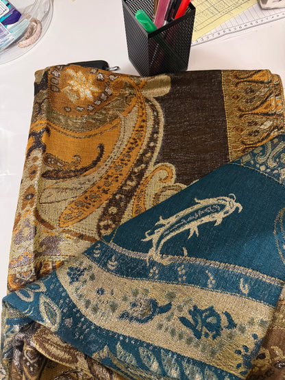 Glitter pashmina shawl