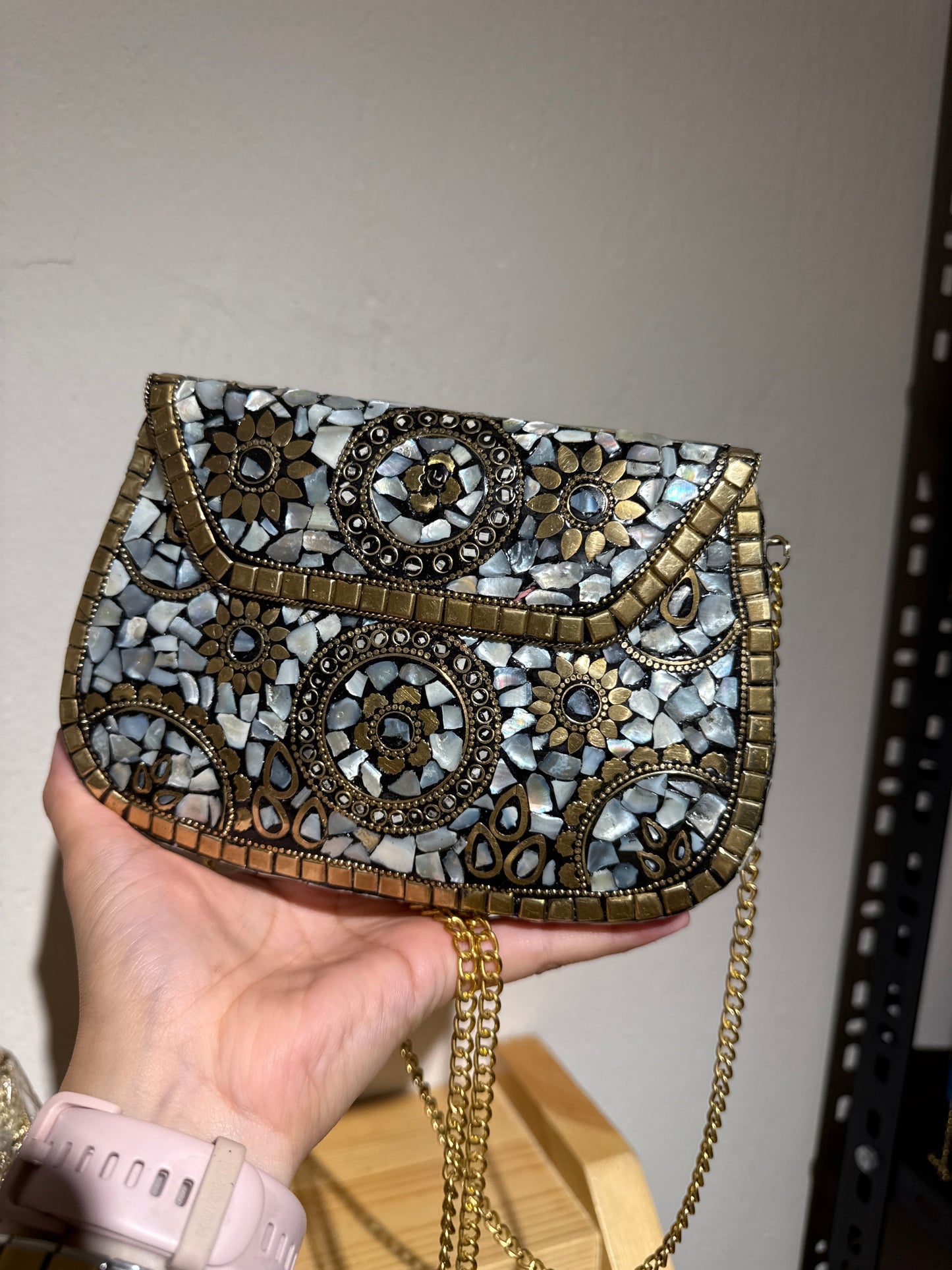 Natural Stones Indian Bag