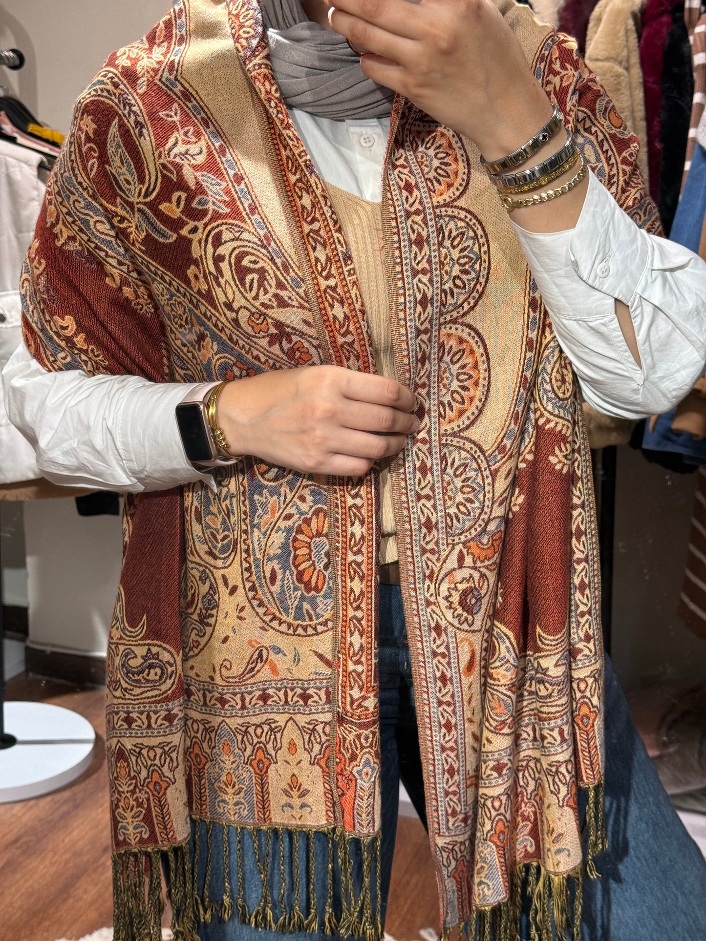 Aseel Pashmina Scarf