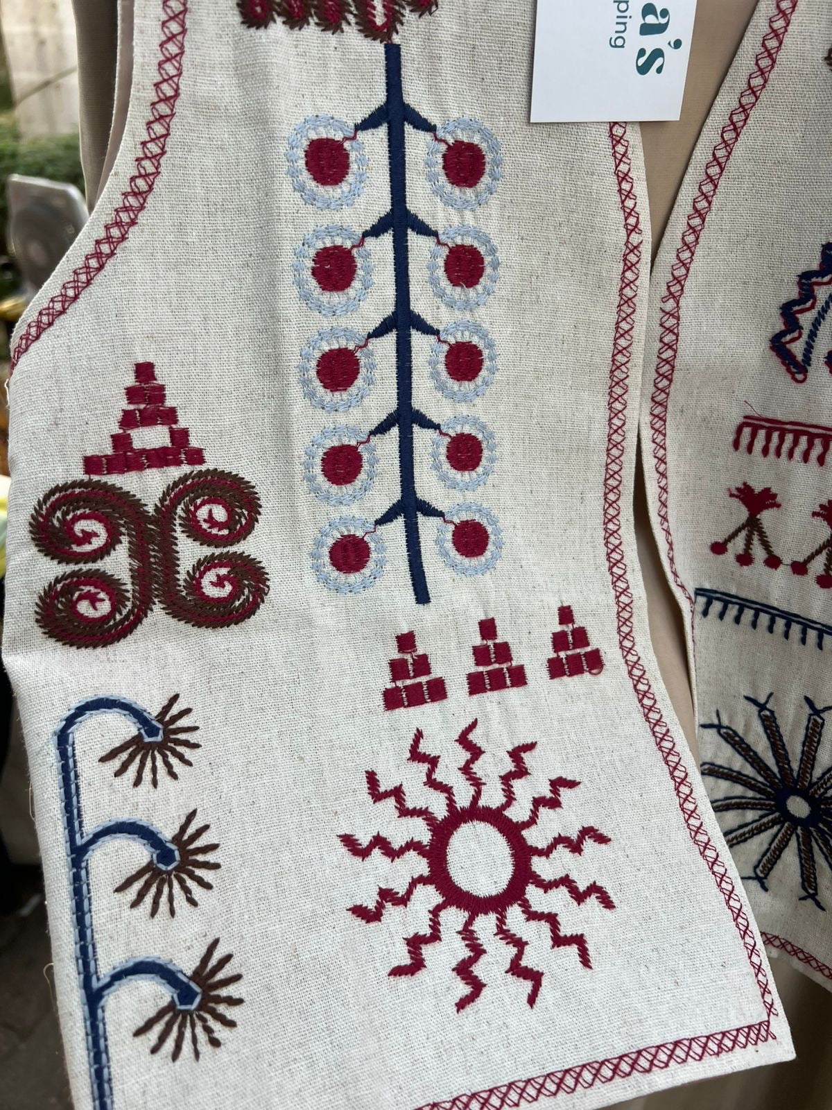 Embroidered Vest