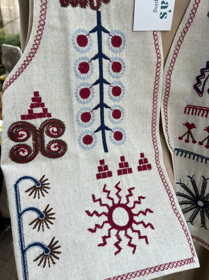 Embroidered Vest