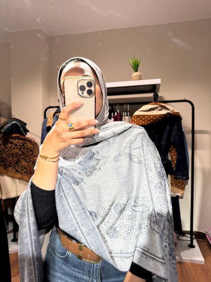 Indian Lotus Pashmina