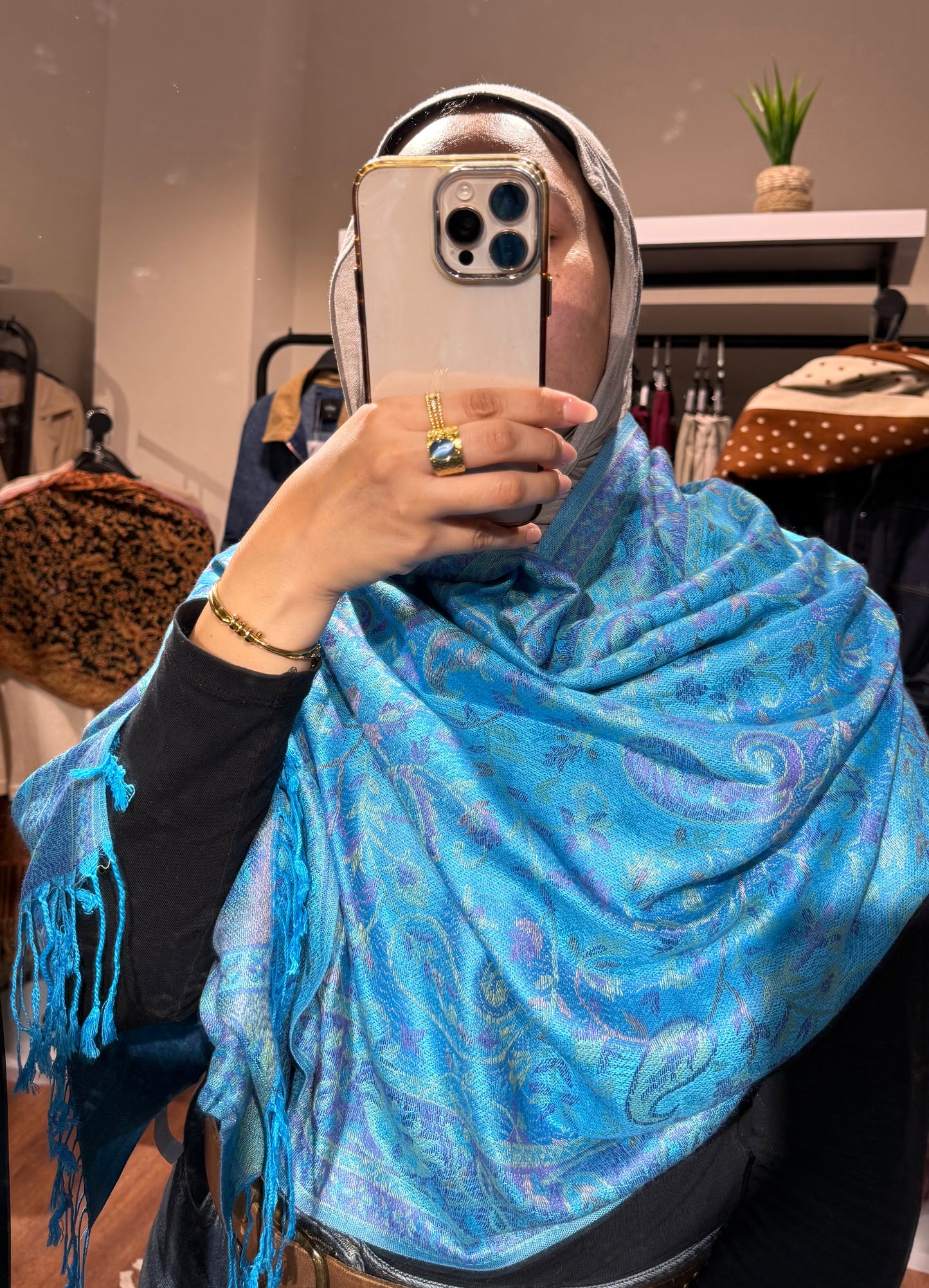 Indian Flori pashmina