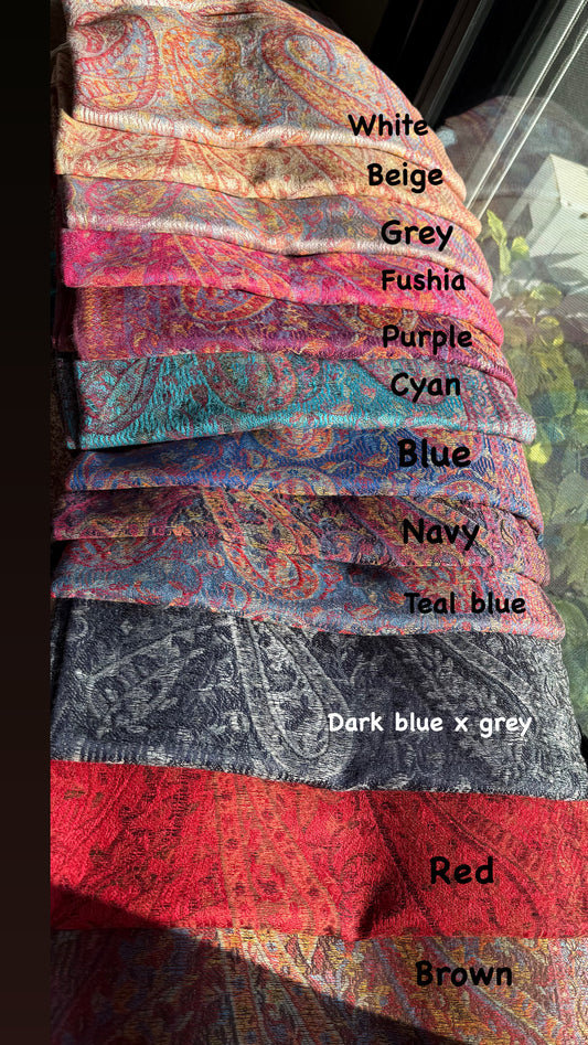 Indian Amina pashmina Scarf
