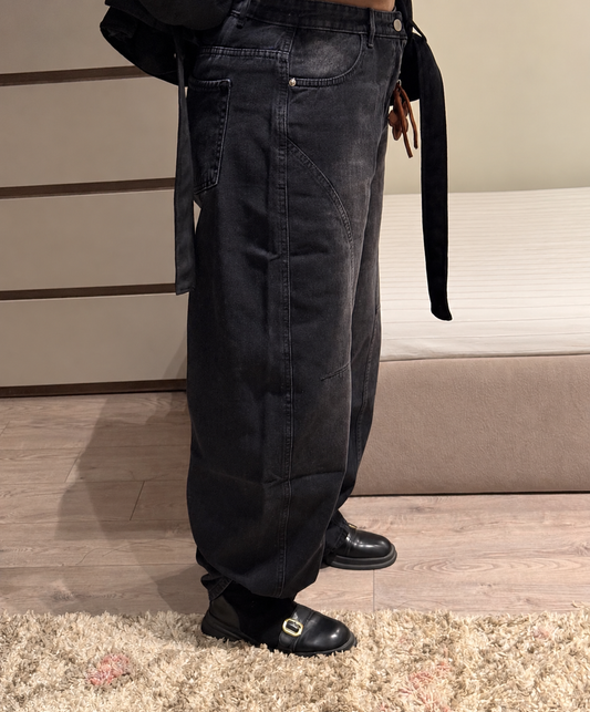 Balloon Denim Pants