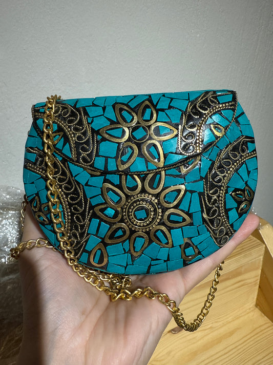 Small Natural Stones Indian Bag