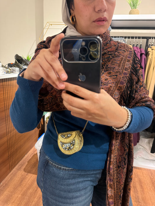 Mini Natural Stones Indian Bag