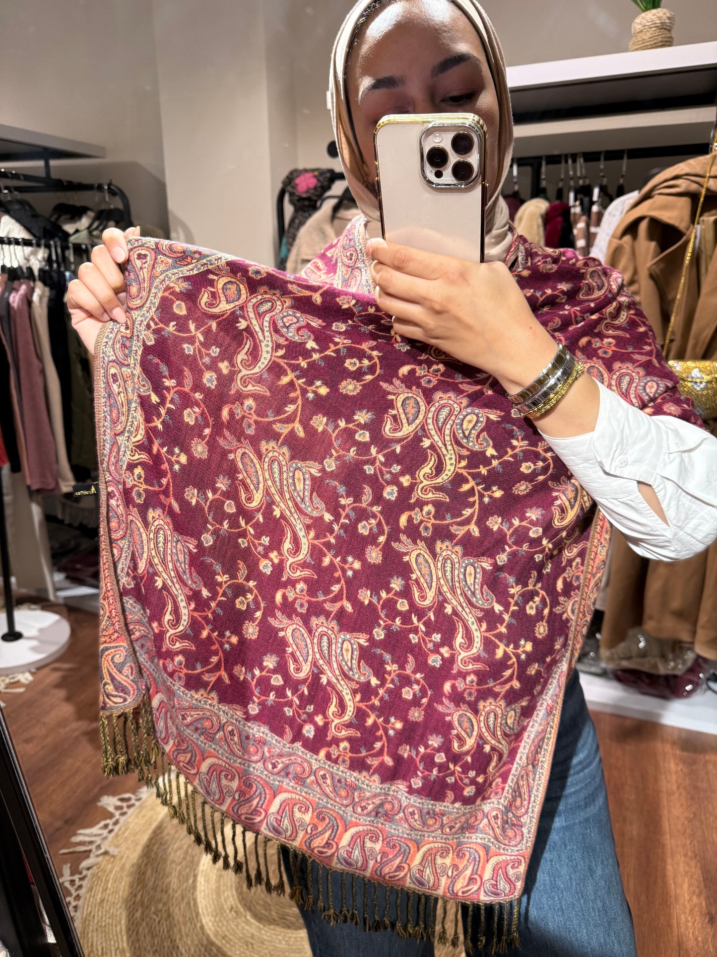 Khadija pashmina Scarf