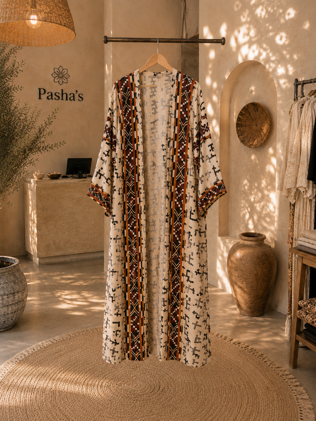 Long Viscose Cardigan