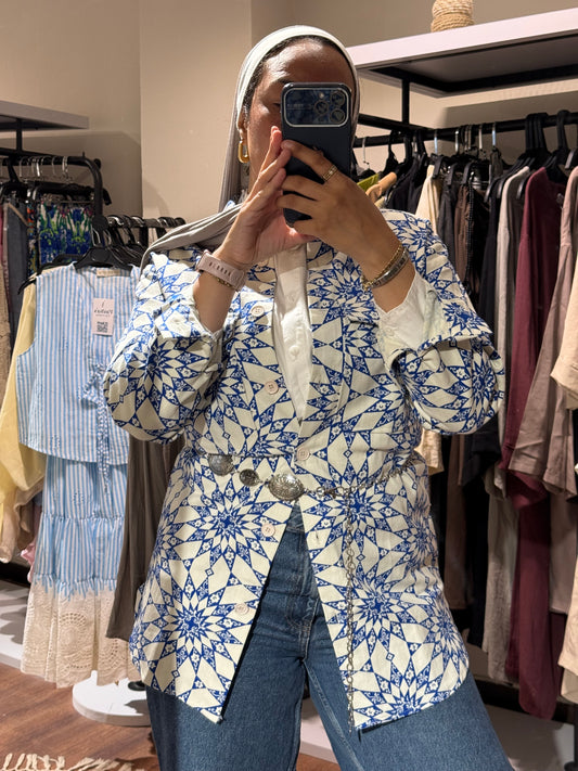 Turkish Geometric Chemise