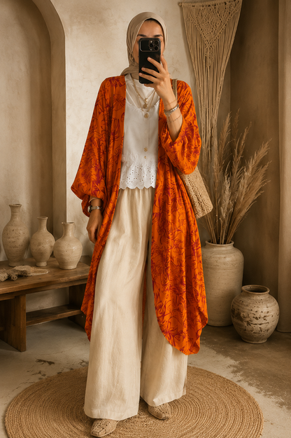 Leaves  Poncho