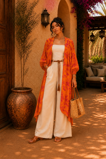 Leaves  Poncho