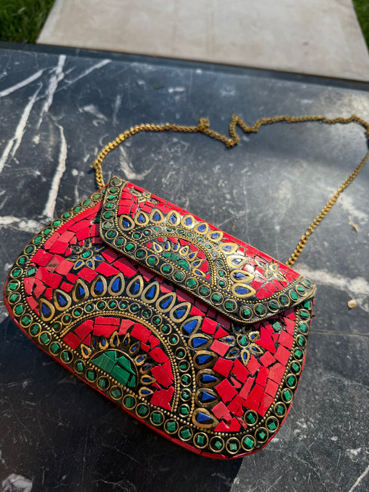 Natural Stones Indian Bag