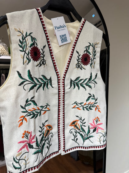 Embroidered Vest